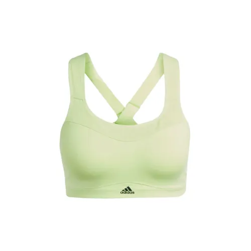 Adidas Желтый, зеленый Женские бюстгальтеры