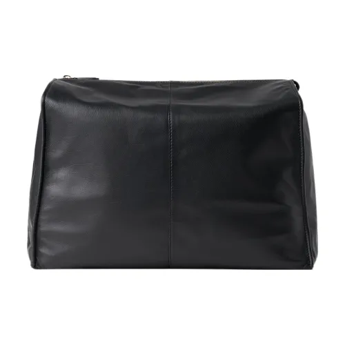 THE ROW Напп Кожа Клатч Стандартный Женский Черный