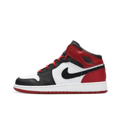 Jordan Air Jordan 1 Винтажные баскетбольные кроссовки MID Топ Унисекс