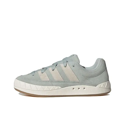 Adidas Originals Adimatic Slip-Resistant Low Top Скейтборд Кроссовки Унисекс Серый Зеленый