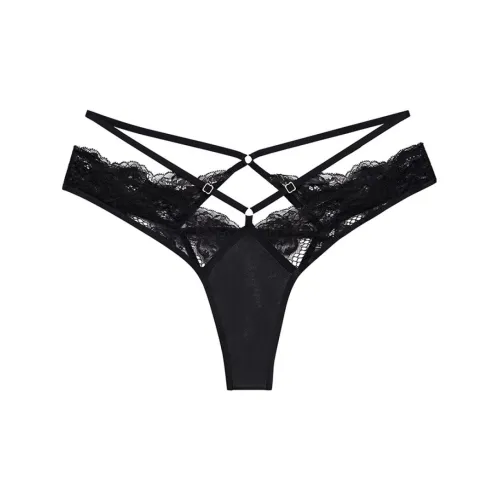 Victoria's Secret Черные Женские Трусики-Бикини