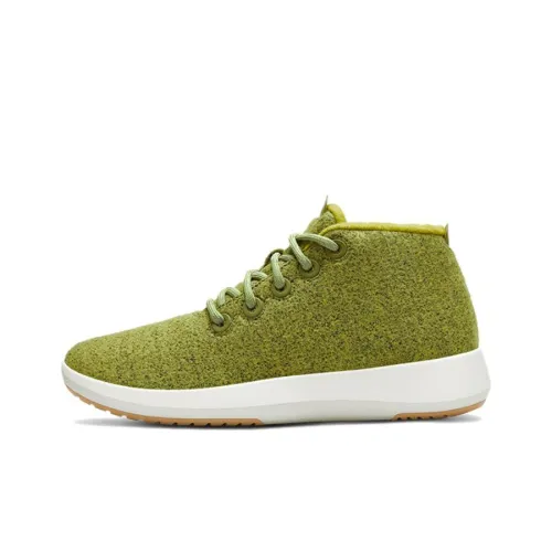 Allbirds Mizzle Up Устойчивый к истиранию MID Топ Спортивная повседневная обувь Женская Морской зеленый