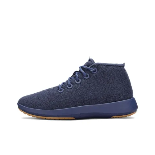 Allbirds Mizzle Up Износостойкий и Водонепроницаемый MID Топ Спортивная Повседневная Обувь Женская Темный Индиго