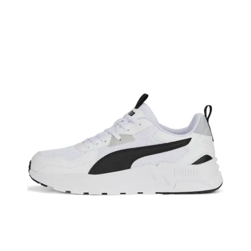 PUMA Trinity Collection Lite Low Casual Shoes Unisex White Black PUMA Trinity Collection Lite Low Повседневная обувь Унисекс Белый Черный