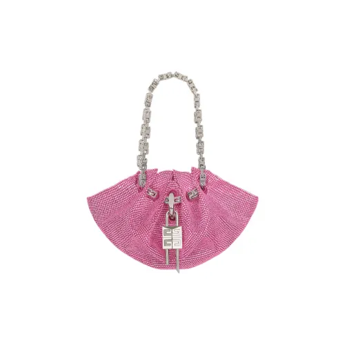 Givenchy Kenny Коровья кожа Сумка через плечо Сумка Мини Женская Розовая