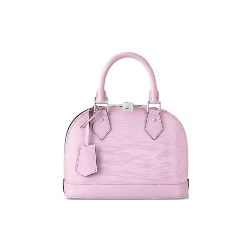 LOUIS VUITTON Alma Сумка через плечо из кожи EPI маленькая сумка для женщин розовая