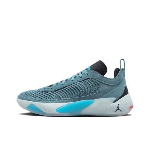 Джордан Luka 1 Next Nature Дончич 1 Поколение Амортизаторы Slip-resistant Низкий топ Баскетбольные кроссовки Мужской Синий