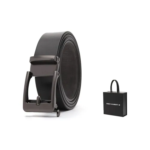 FREE RABBITⅡ Бизнес YOUNG И Средний Aged Внутренний Завивающий Волосы Беззубик Шпилька Коровья кожа Ремни Мужской