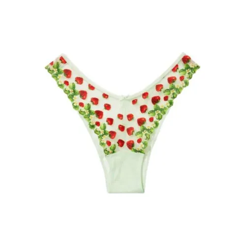 Victoria's Secret Ледяной Зеленый Женский Стринг