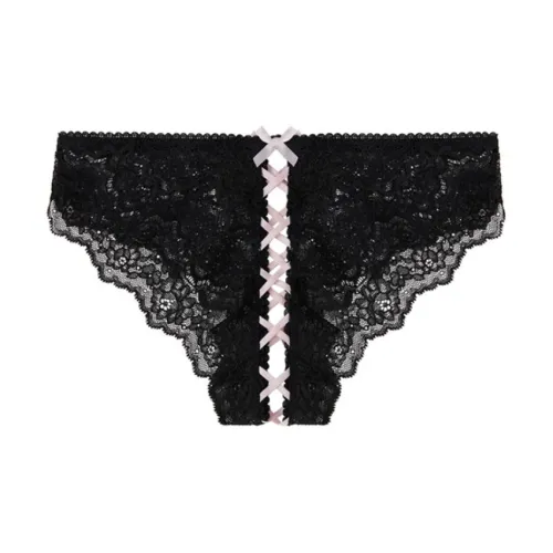 Victoria's Secret Трусики-бикини Женские 1 упаковка Черный