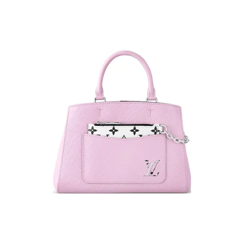 LOUIS VUITTON Сумка Tote из кожи EPI Сумка для покупок Маленькая сумка Женская Розовая