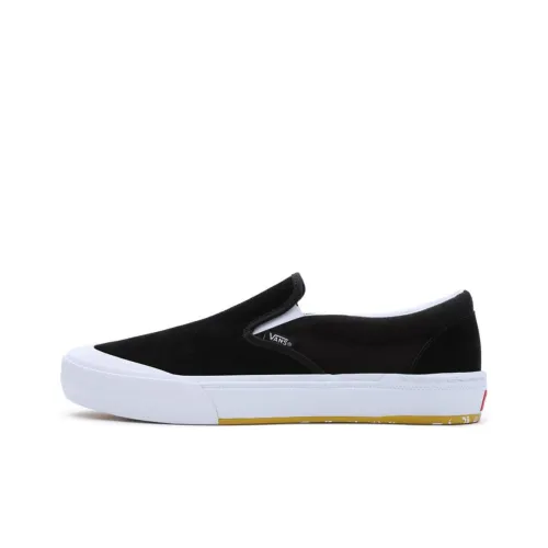 VANS Slip On Series Marble BM Low Top Скейтборд Кроссовки Unisex Черный Белый