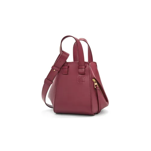 LOEWE Сумка через плечо из телячьей кожи сумка для женщин бордовый