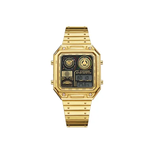 CITIZEN Star Wars Кварцевый механизм Часы Унисекс Черный циферблат JG2123 59E Бренд Эксклюзив