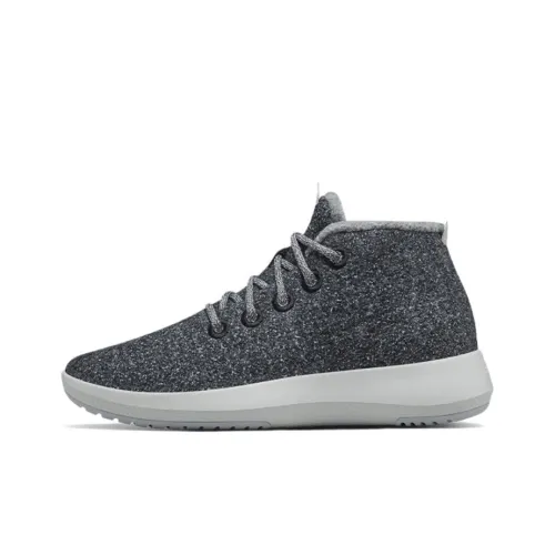 Allbirds Mizzle Up Шокабойеры Slip-resistant High Top Спортивная Повседневная Обувь Men's Natural Серый