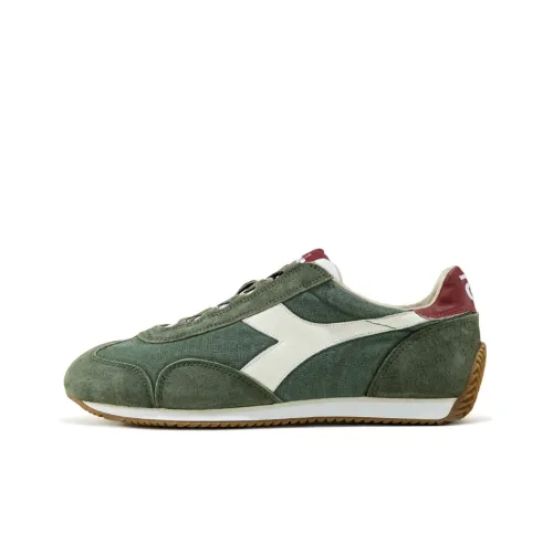 DIADORA Equipe H Беговые кроссовки Низкий Топ Зеленый Унисекс
