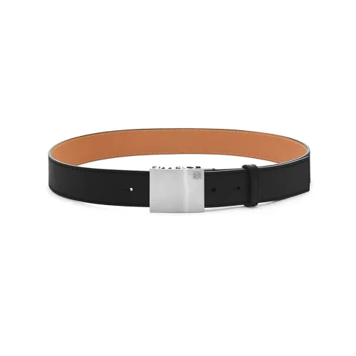 LOEWE Ремни из коровьей кожи, черные, мужские