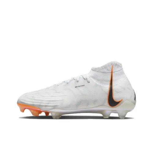 Nike Phantom Luna Elite FG Твердый грунт Природная трава Футбольные бутсы Женские Белые