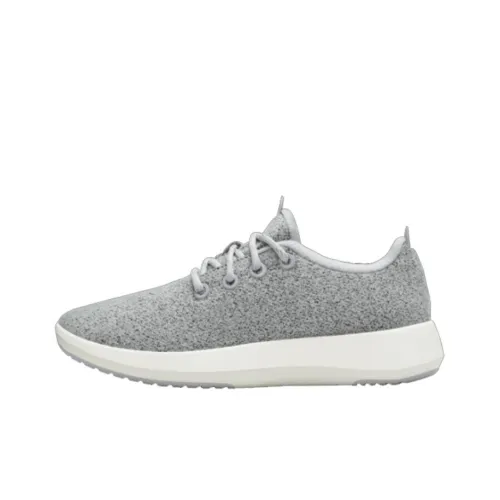 Allbirds Wool Runner Mizzle Slip-resistant Low Top Спортивная Повседневная Обувь Женская Светло-Серый