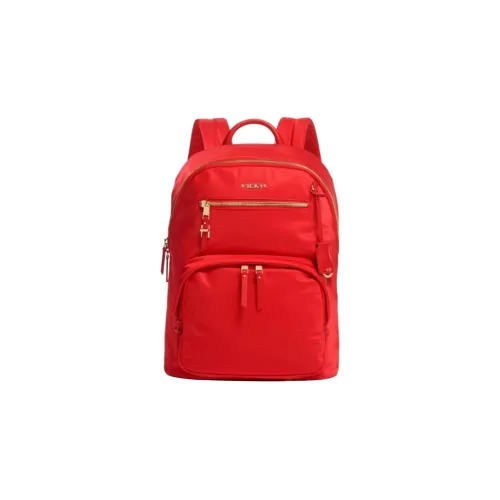 TUMI Voyageur Нейлон Рюкзак Большой Женские Красный