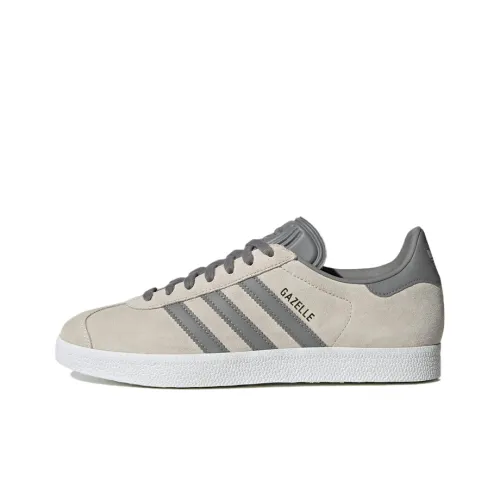 Adidas Originals Gazelle Abrasion Resistant Низкие Кроссовки для скейтбординга Мужские Бежево-серые