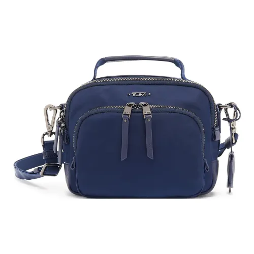 TUMI Voyageur Нейлон Camera Сумка Сумка Сумка через плечо Сумка через плечо Большая Женская Синяя
