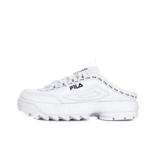 FILA Disruptor 2 Low Топ Повседневная обувь Унисекс Белый Корейский стиль