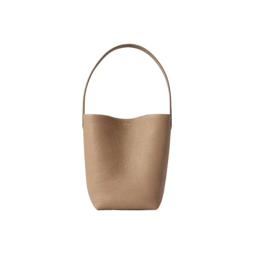 THE ROW N S Park Коровья кожа Ведрообразная сумка Тоут сумка Сумка для покупок Сумка через плечо Сумка маленькая Женская Тауповый