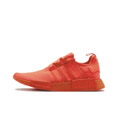 Adidas Originals NMD_R1 Triple Solar Red Slip-resistant Abrasion-resistant Low Top Casual Unisex Red Adidas Originals NMD_R1 Тройной Solar Red Устойчивый к скольжению и истиранию Низкий топ Повседневный Унисекс Красный