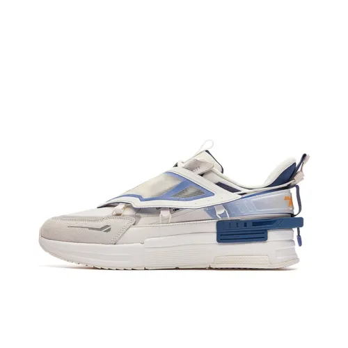 361° Низкий топ повседневный мужской белый синий