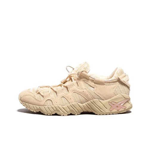 Asics Gel Mai Low Топ Casual Мужской Бежевый Желтый