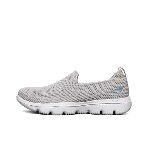 Skechers Go Walk Evolution Ultra Дышащий Низкий Топ Повседневная Обувь Женская Тауповая