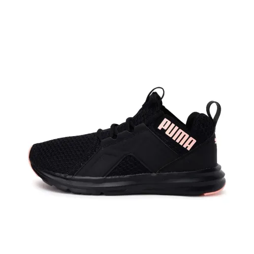 PUMA Enzo Knitnm Low Топ Повседневная обувь Женская Черный Розовый