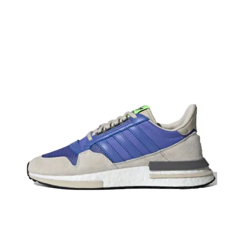 Adidas Originals ZX 500 RM Нескользящий Легкий Низкий Топ Повседневная Обувь Мужская Синие Серые