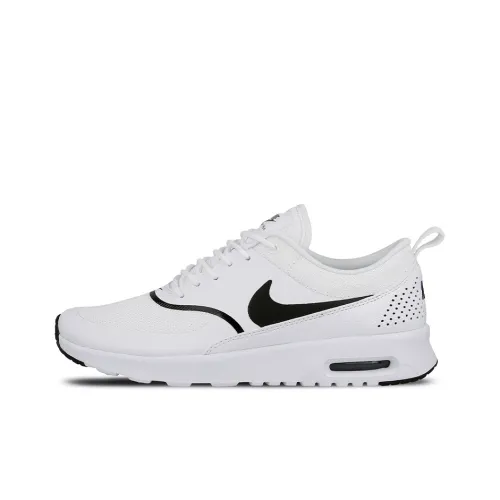 Nike Air Max THEA Low Топ Кэжуал Женские Белый Черный