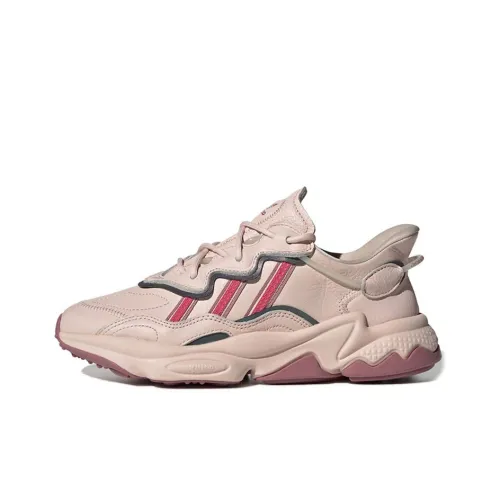 Adidas Originals Ozweego ICY Розовый Амортизация Противоскользящий Устойчивый к истиранию Низкий Топ Повседневная Обувь