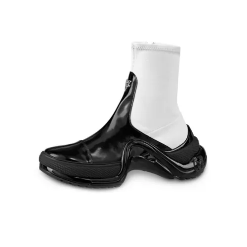 LOUIS VUITTON Archlight 1,0 Высокие кеды для занятий спортом Женские Черный Белый