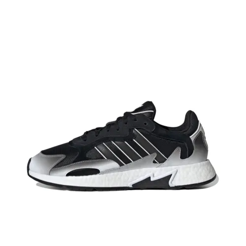 Adidas Originals TRESC RUN Дышащий Низкий Топ Casual Унисекс Черный Серый