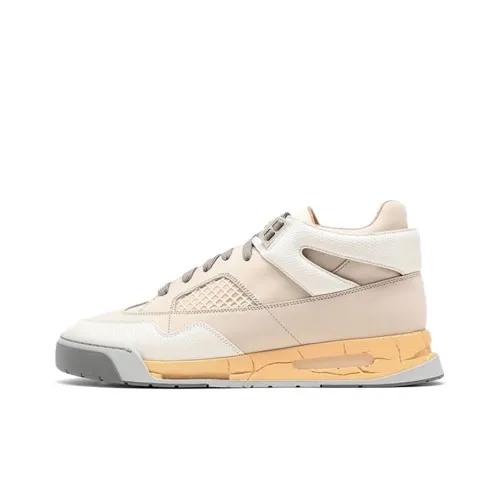 Maison Margiela DDSTCK Low Топ Повседневная обувь Мужская Светлый Умбра Пэчворк