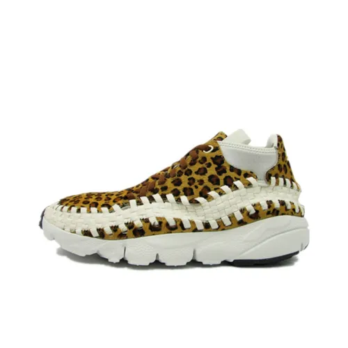 Nike Air Footscape Ткани вязаные Chukka Prm 'С рельефом' Низкий топ Повседневная обувь Мужская Белый-коричневый