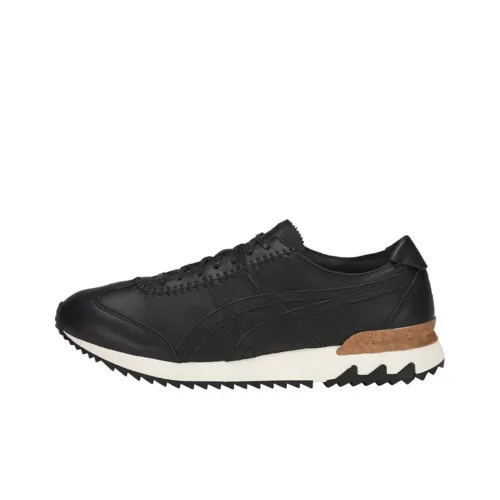 Onitsuka Tiger MHS Cl Шок Absorbers Противоскользящий Устойчивый к Износу Низкий Топ Casual Унисекс Pure Black