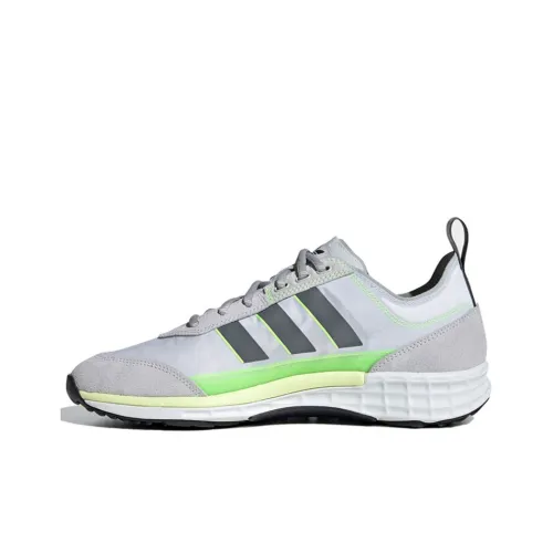 Adidas Originals SL 7200 Амортизация Низкий Топ Повседневная Обувь Унисекс Серый Зеленый