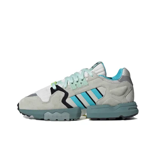 Adidas Originals ZX Torsion Амортизаторы Устойчивые к истиранию Низкий Топ Casual Унисекс Серый Синий