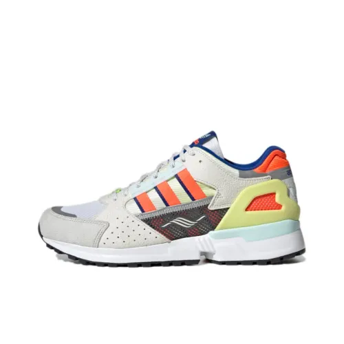 Adidas Originals ZX 10000 Low Топ Повседневная обувь Унисекс Серый Оранжевый