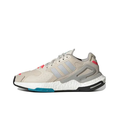 Adidas Originals Day Jogger Slip-resistant Shock Absorbers Low Top Повседневная обувь Женская Серый Розовый