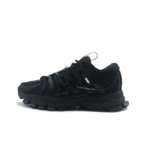 Подкладка Furious Rider Ace устойчивая к истиранию дышащая низкий топ повседневная обувь женская черный воин