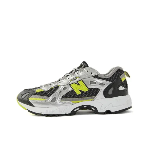 New Balance NB 827 Low Топ Casual Унисекс Черный Серебристый Желтый