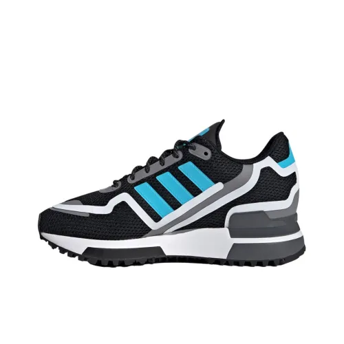 Adidas Originals ZX 750 Амортизация Низкий Топ Casual Унисекс Черный Синий Белый