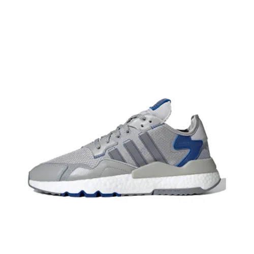 Adidas Originals Nite Jogger Амортизация Низкий Топ Повседневный Мужской Светло-Серый Синий