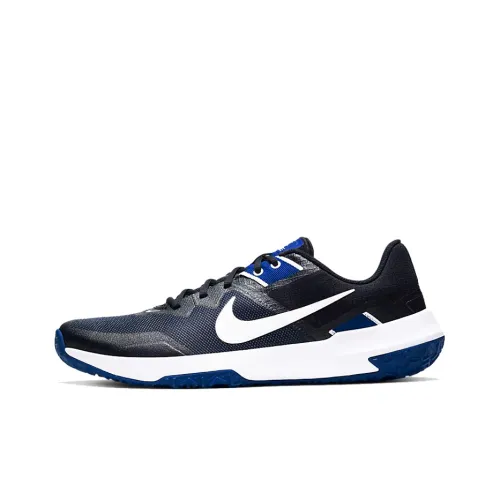 nike Varsity Compete TR 3 Амортизирующие шоки противоскользящий низ повседневная обувь мужской черный белый синий